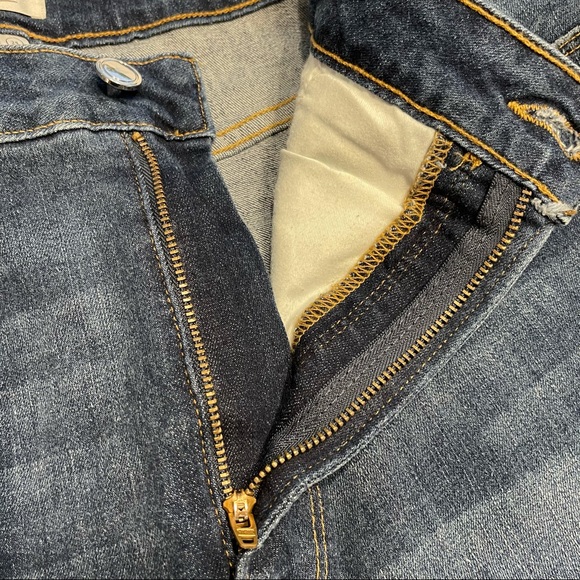 Good American Women’s Good Straight High Rise Stripe 24 Blue - Picture 13 of 14